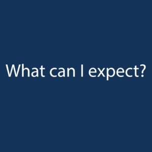 What can I expect?